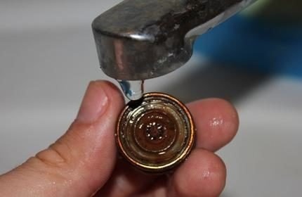 Очистка горловой сетки
