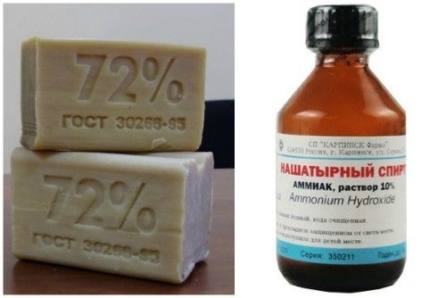 Части моющего средства