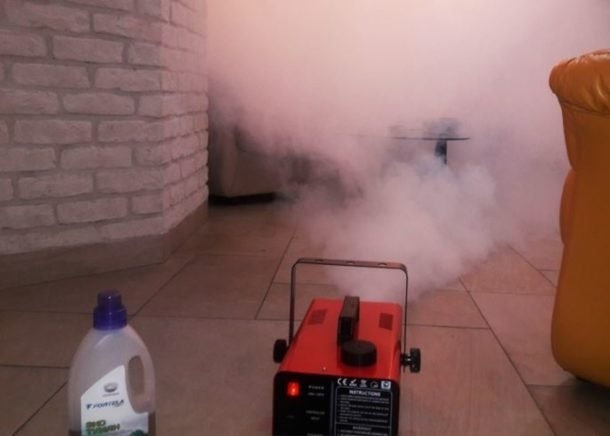 Генераторы сухого тумана для удаления запахов
