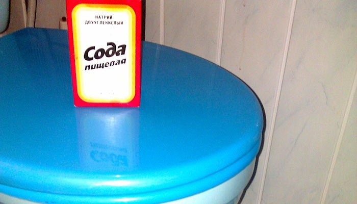 Очистка с помощью пищевой соды
