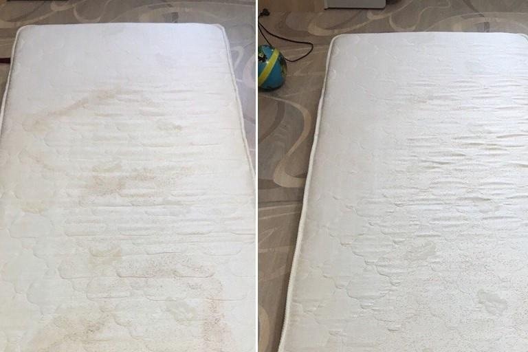 Как почистить матрас в домашних условиях
