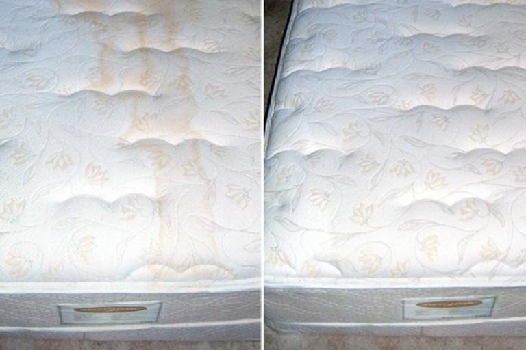 Как почистить матрас в домашних условиях
