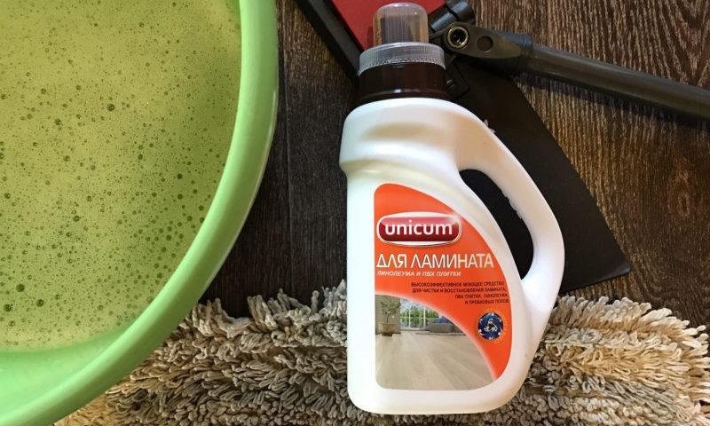 химический очиститель пола